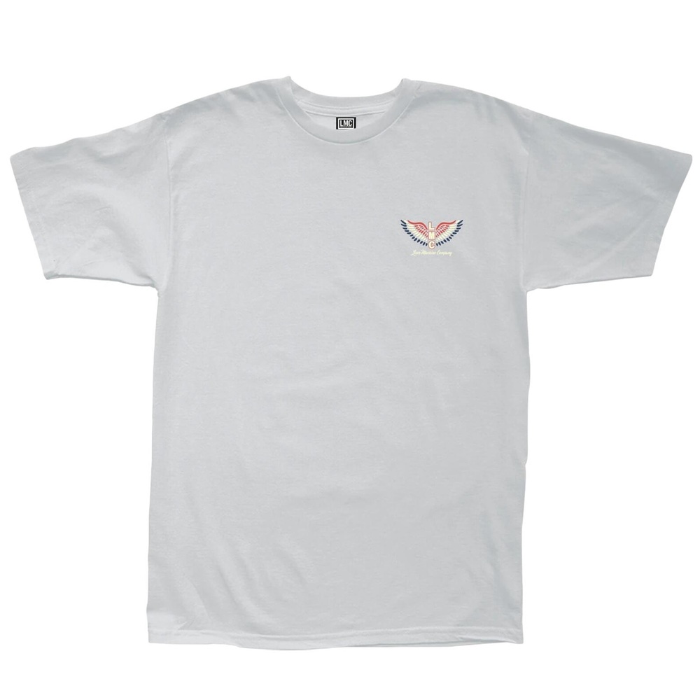 Loser Machine Patriotic Silver T-Shirt [Size: M]