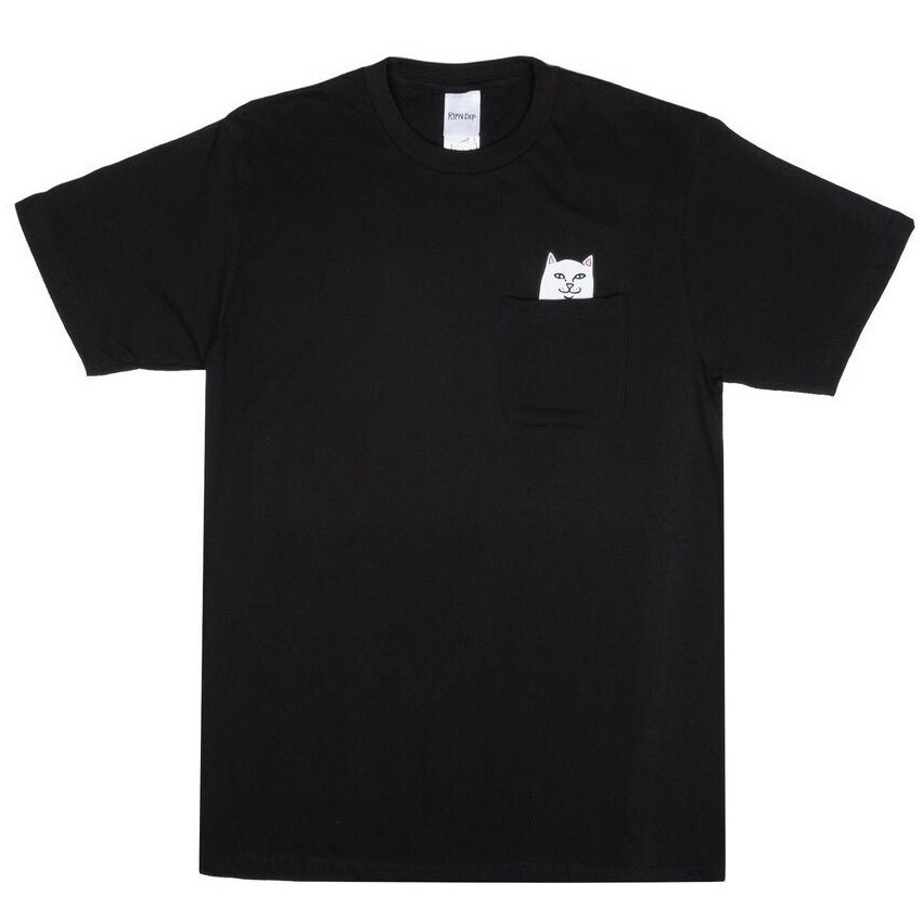RipNDip Lord Nermal Pocket Black T-Shirt [Size: S]