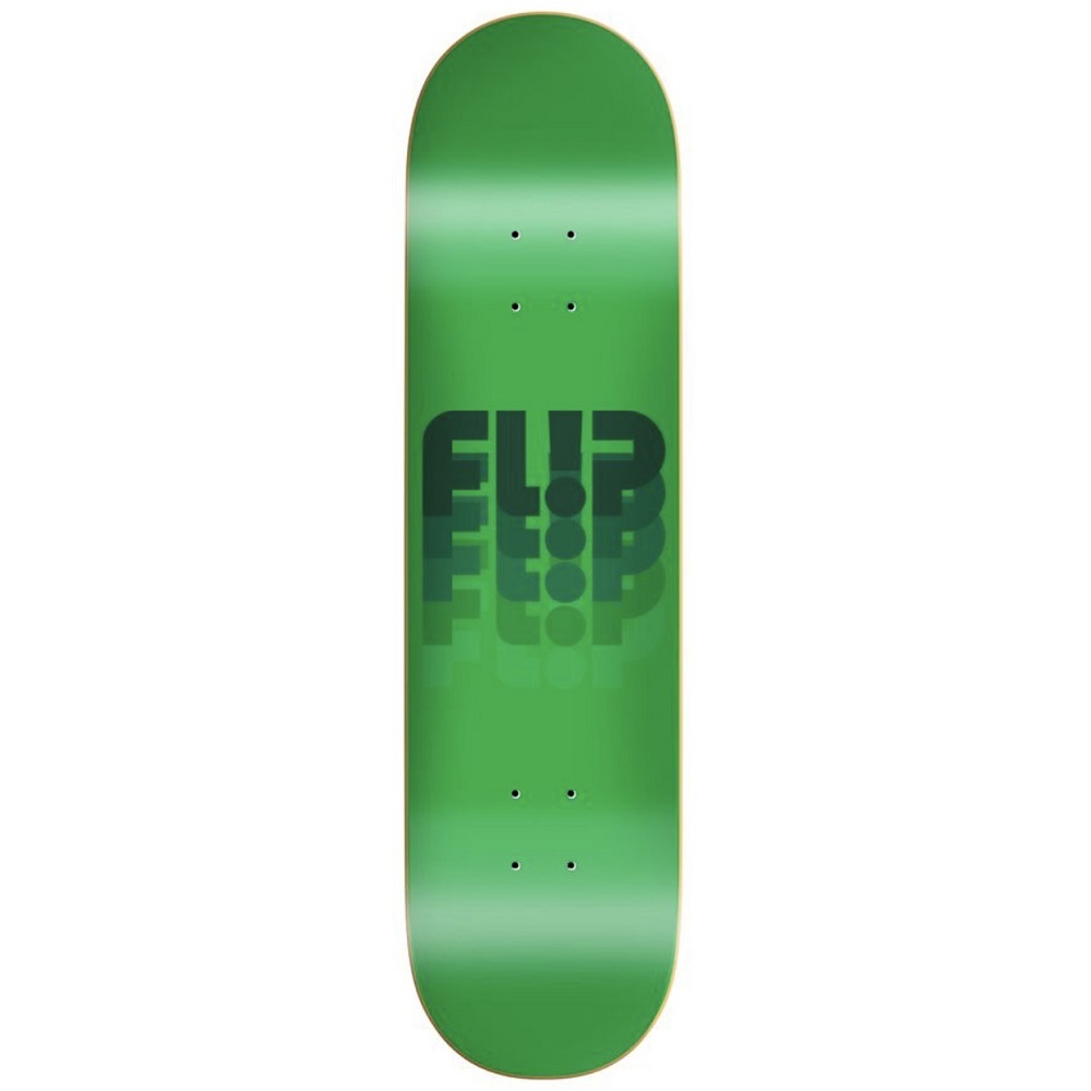 Flip Team Odyssey Fade Green 8.375 Skateboard Deck