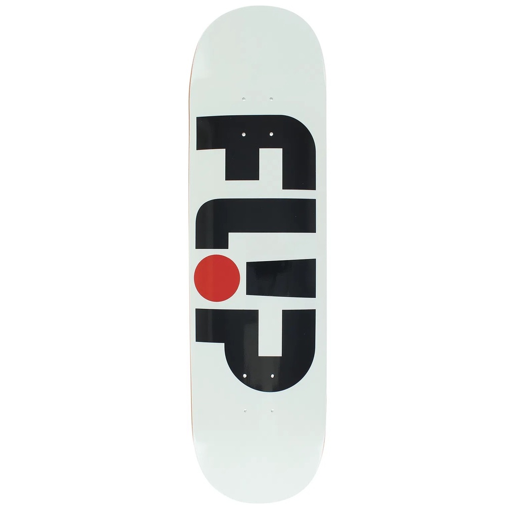 Flip Team Odyssey Logo White 8.25 Skateboard Deck