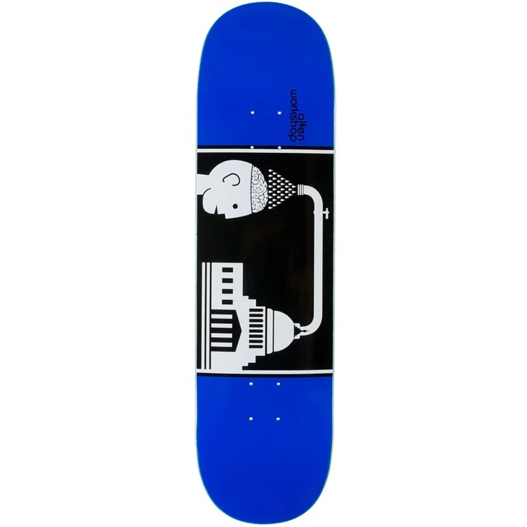 Alien Workshop Brainwash Blue 8.5 Skateboard Deck