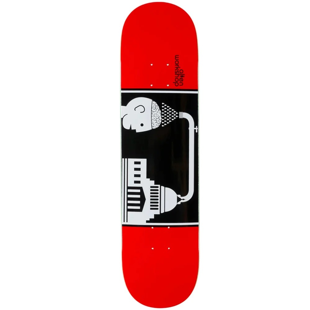 Alien Workshop Brainwash Red 8.0 Skateboard Deck