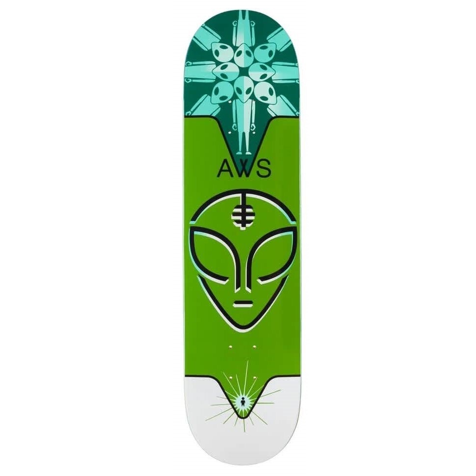 Alien Hypnotherapy Green 8.175 Skateboard Deck
