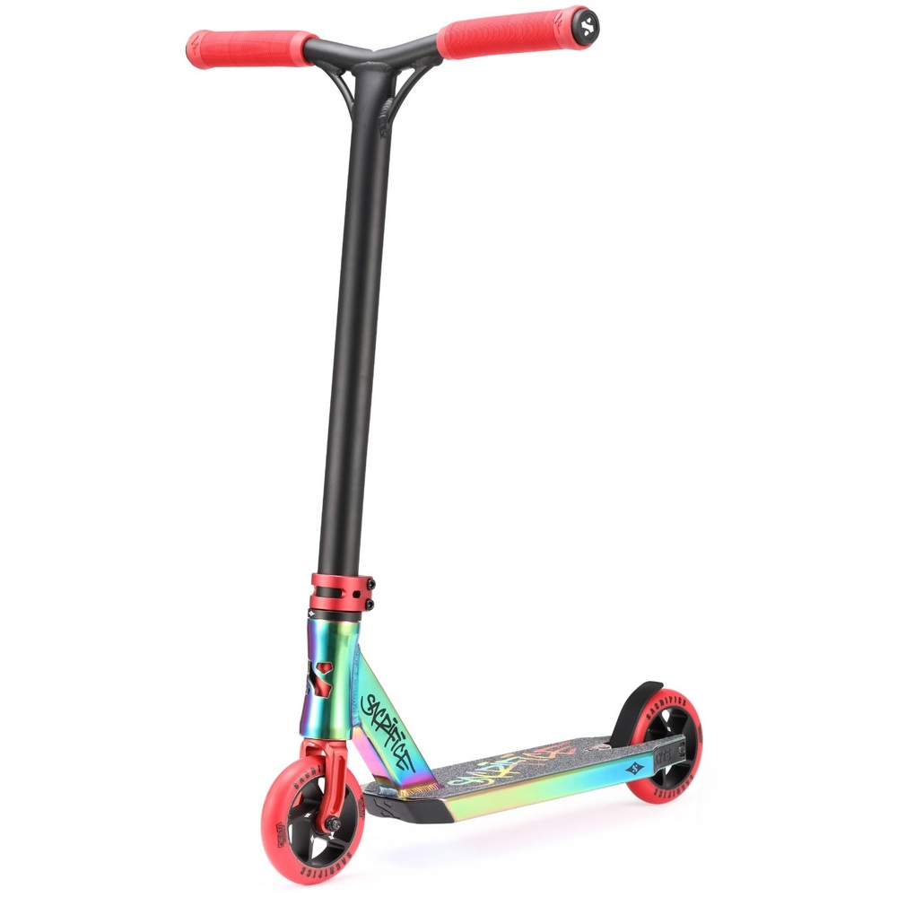Sacrifice Mini Flyte v2 Neo Red Complete Scooter