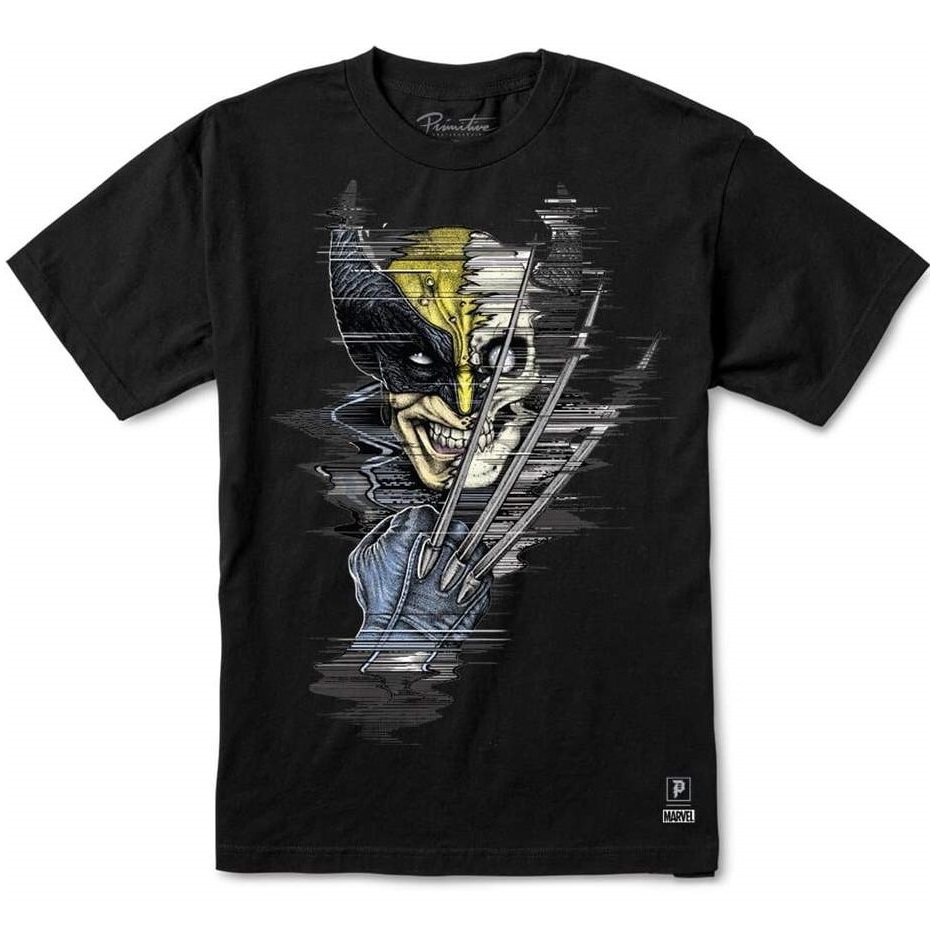 Primitive Marvel Wolverine Vintage Black T-Shirt [Size: M]