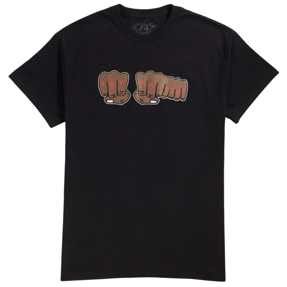 Toy Machine Fists Black T-Shirt [Size: L]