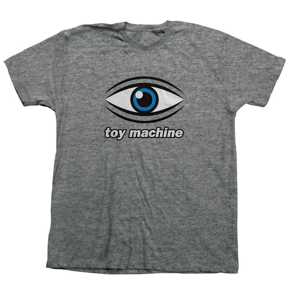Toy Machine Eye Graphite T-Shirt [Size: M]