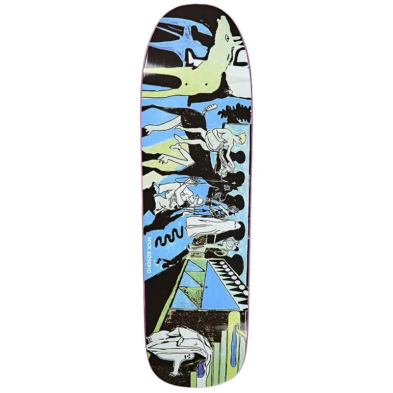 Polar Skate Co Nick Boserio The Riders 1991 9.25 Skateboard Deck