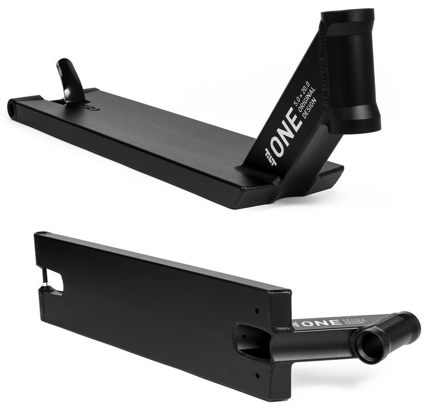 Tilt Scooter Deck Stage 1 Black 6 x 22