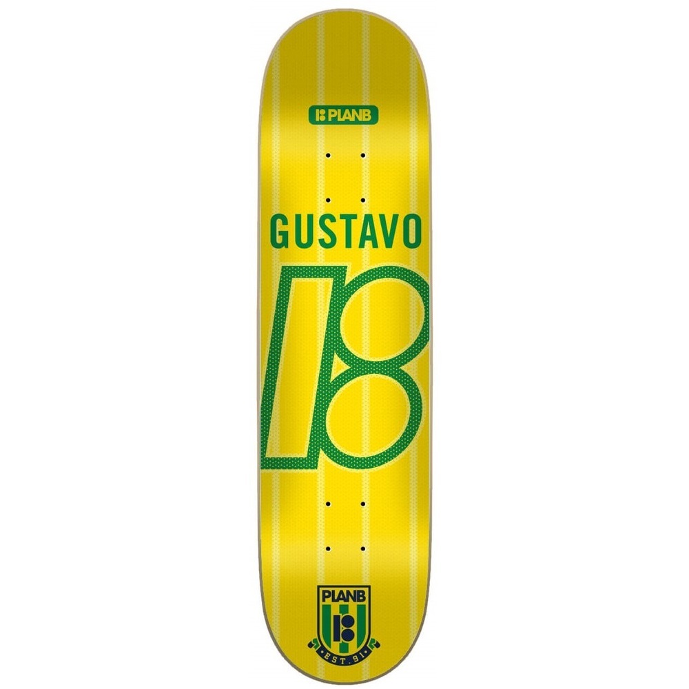 Plan B College Gustavo 7.75 Skateboard Deck