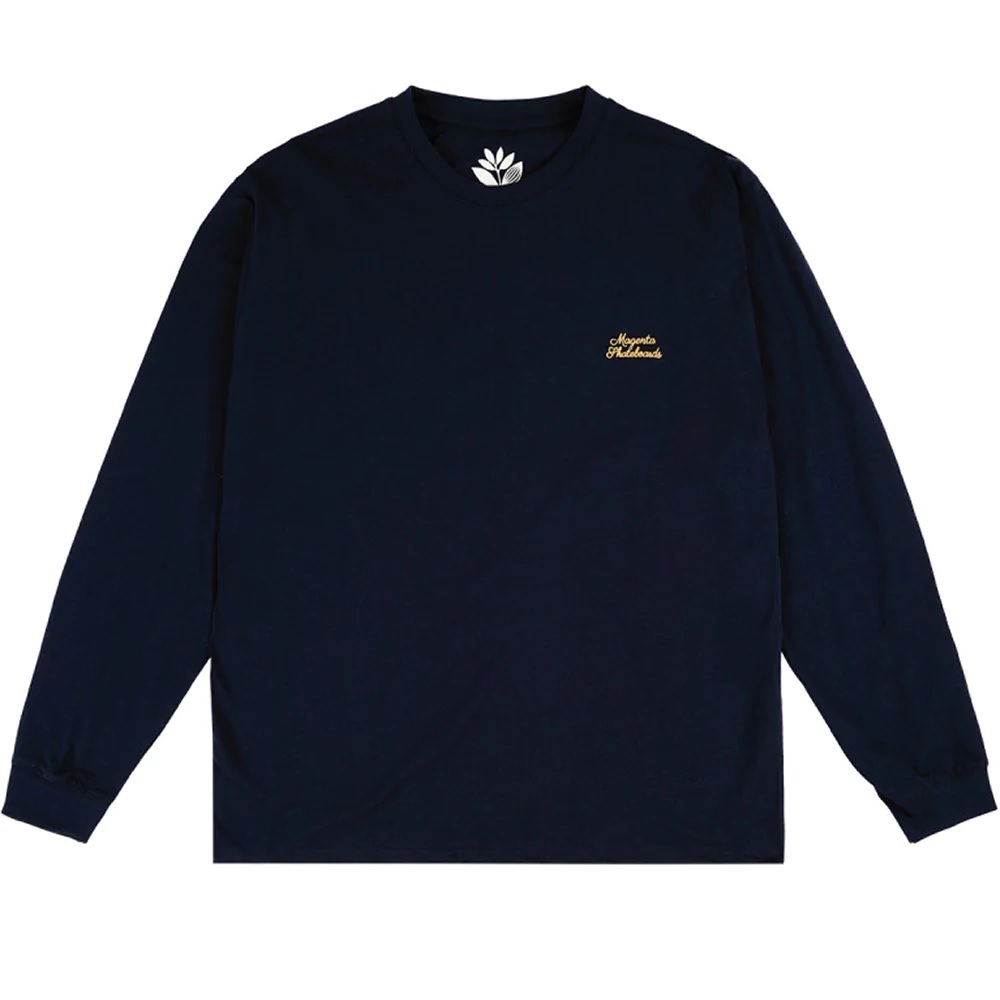 Magenta Botticelli Navy Long Sleeve Shirt [Size: L]