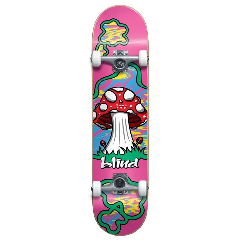 Blind Shroom Land FP Pink 8.125 Complete Skateboard