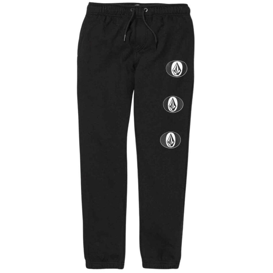 Volcom Stone Stack Fleece Black Pants [Size: L]