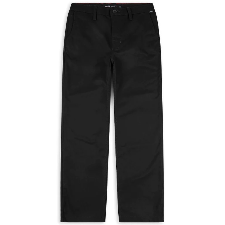 Vans Authentic Chino Relaxed Black Pants [Size: 28]