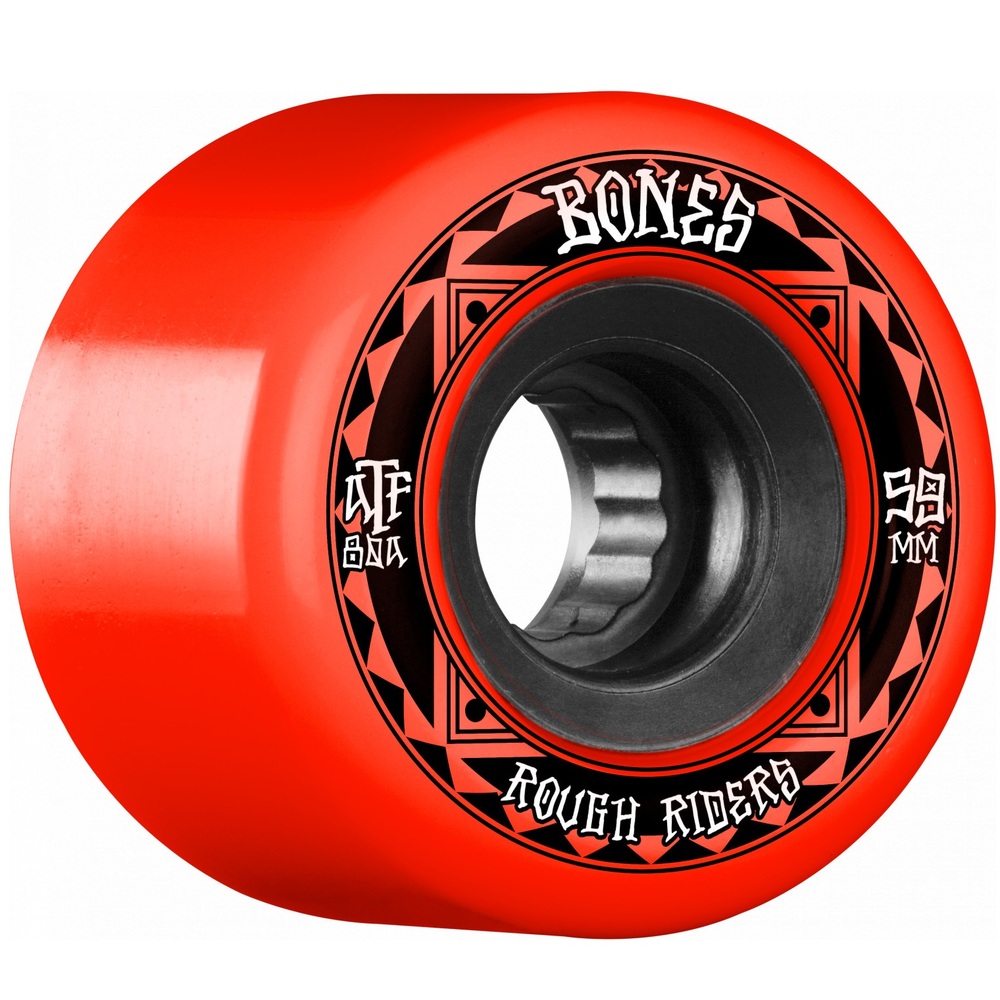 Bones Rough Riders Runners Red ATF 80A 59mm Skateboard Wheels
