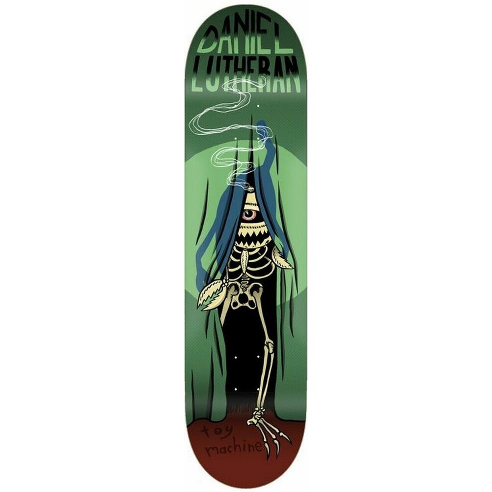 Toy Machine Curtain Dan Lutheran 7.875 Skateboard Deck
