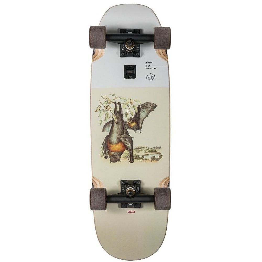 Globe Short Cut Flying Foxes Cruiser Skateboard