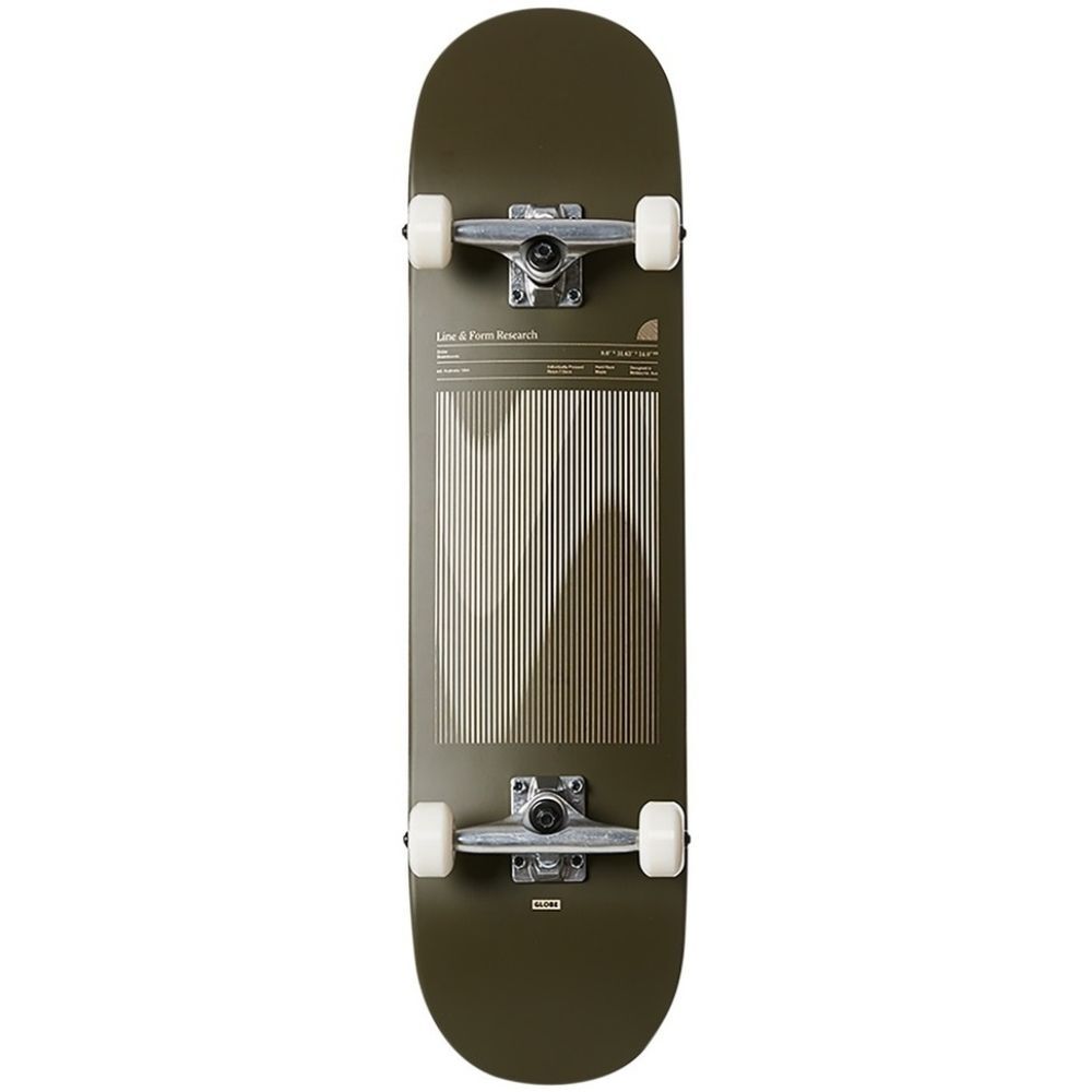 Globe G1 Lineform Olive 8.0 Complete Skateboard