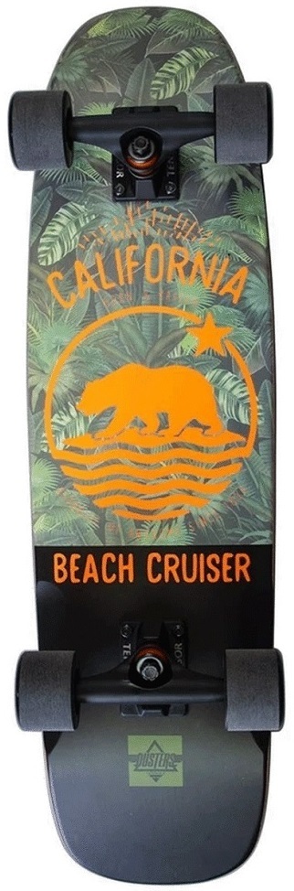Dusters Beach Jungle Army 29 Cruiser Skateboard