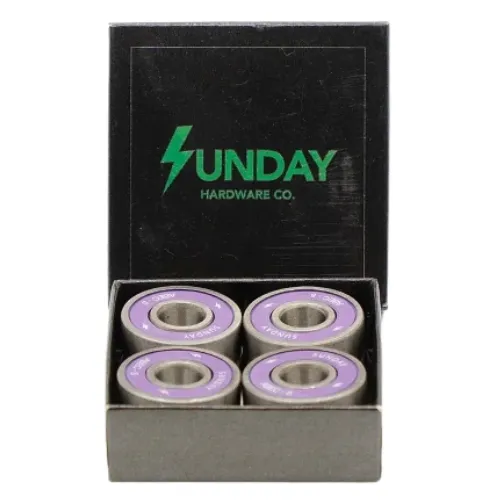 Sunday Hardware Abec 5 Skateboard Bearings Set