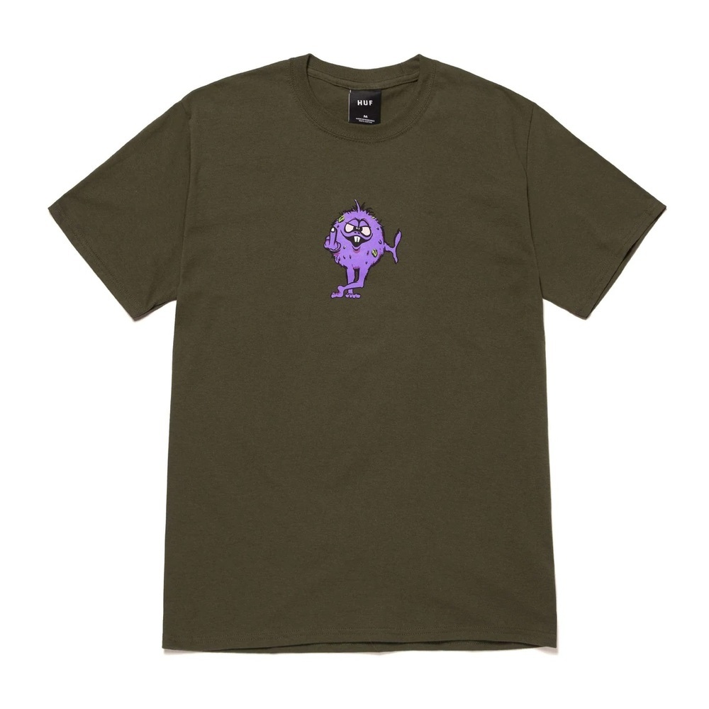 HUF Nug Man Olive T-Shirt [Size: XL]