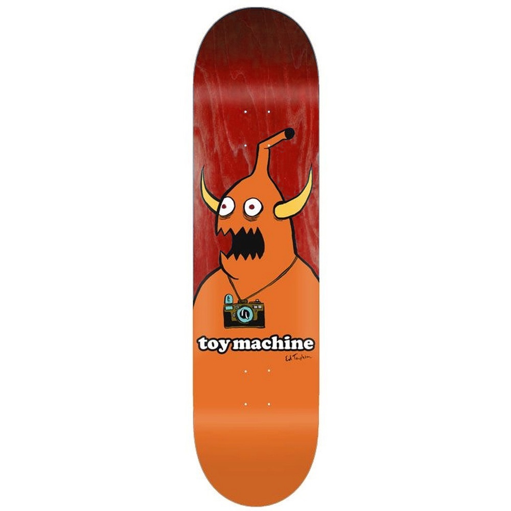Toy Machine Templeton Camera Monster Red 8.5 Skateboard Deck