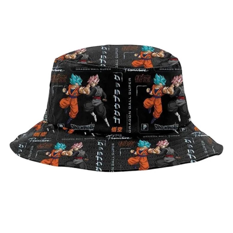 Primitive Goku Versus Black Bucket Hat