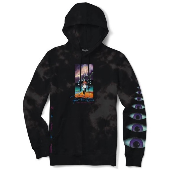 Primitive Hoodie Systems Washed Black