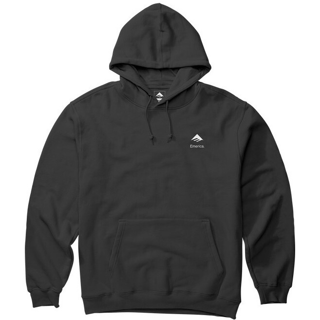 Emerica Stacked Black Hoodie [Size: L]