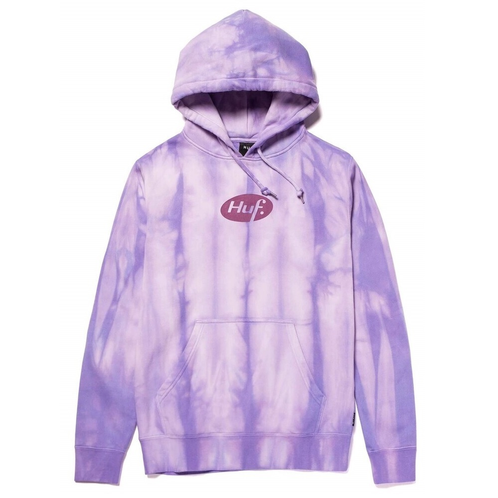 HUF Relax Tiedye Violet Hoodie [Size: M]
