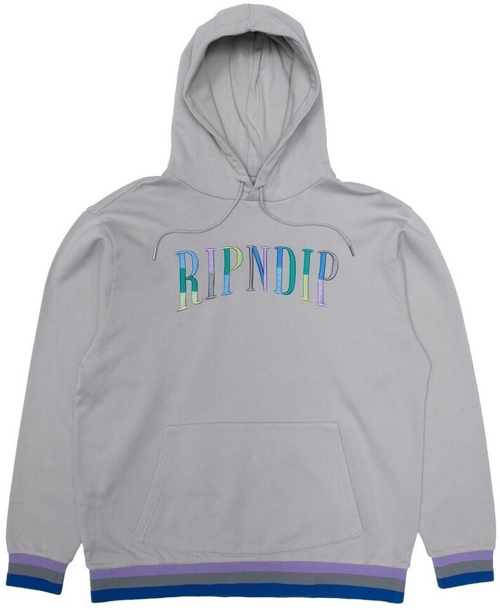 RipNDip Hoodie Color Block Grey [Size: S]