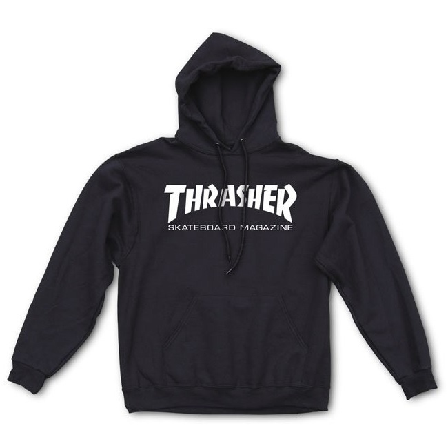 Thrasher Skate Mag Black Hoodie [Size: S]