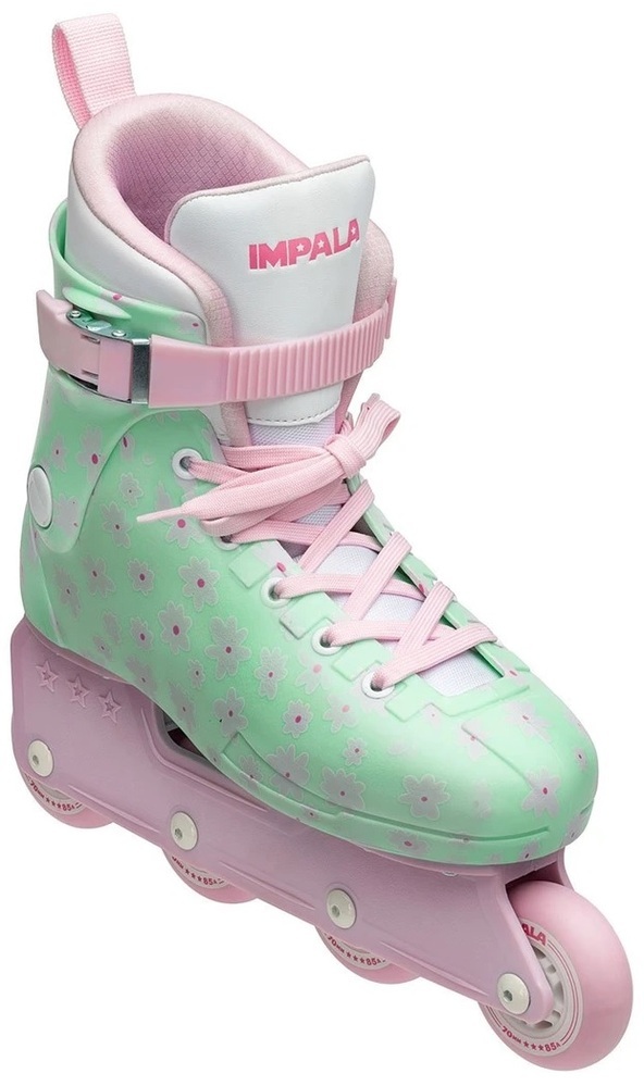 Impala Inline Skates Lightspeed Inline Mint Flower Power Womens [Size: US 5]