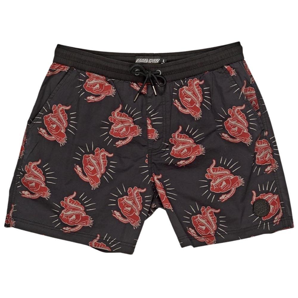 Santa Cruz Snake Bite Hand Black Shorts [size: L]