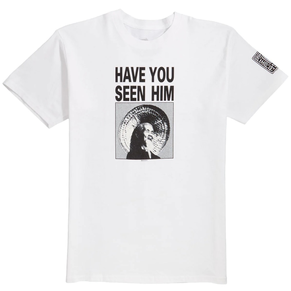 Powell Peralta Searching For Animal Chin White T-Shirt [Size: L]