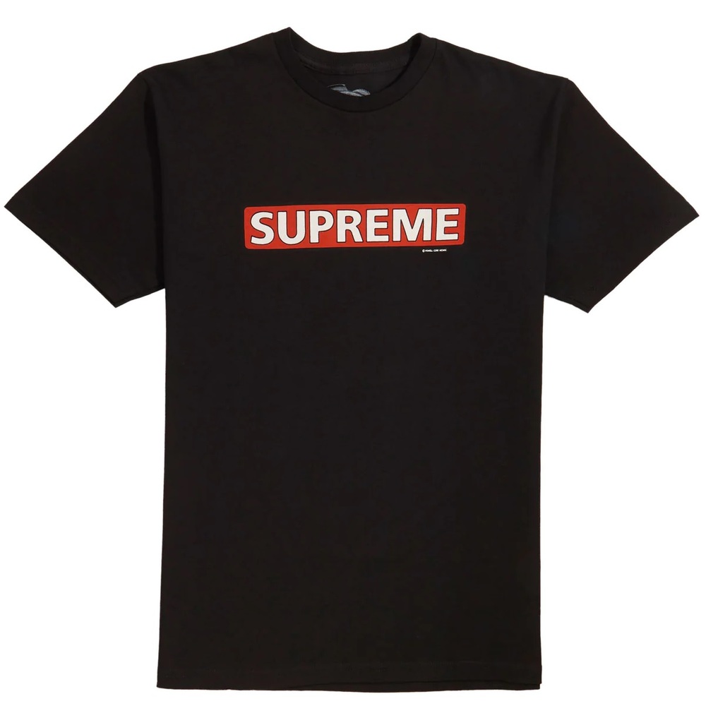 Powell Peralta Supreme Black T-Shirt [Size: S]