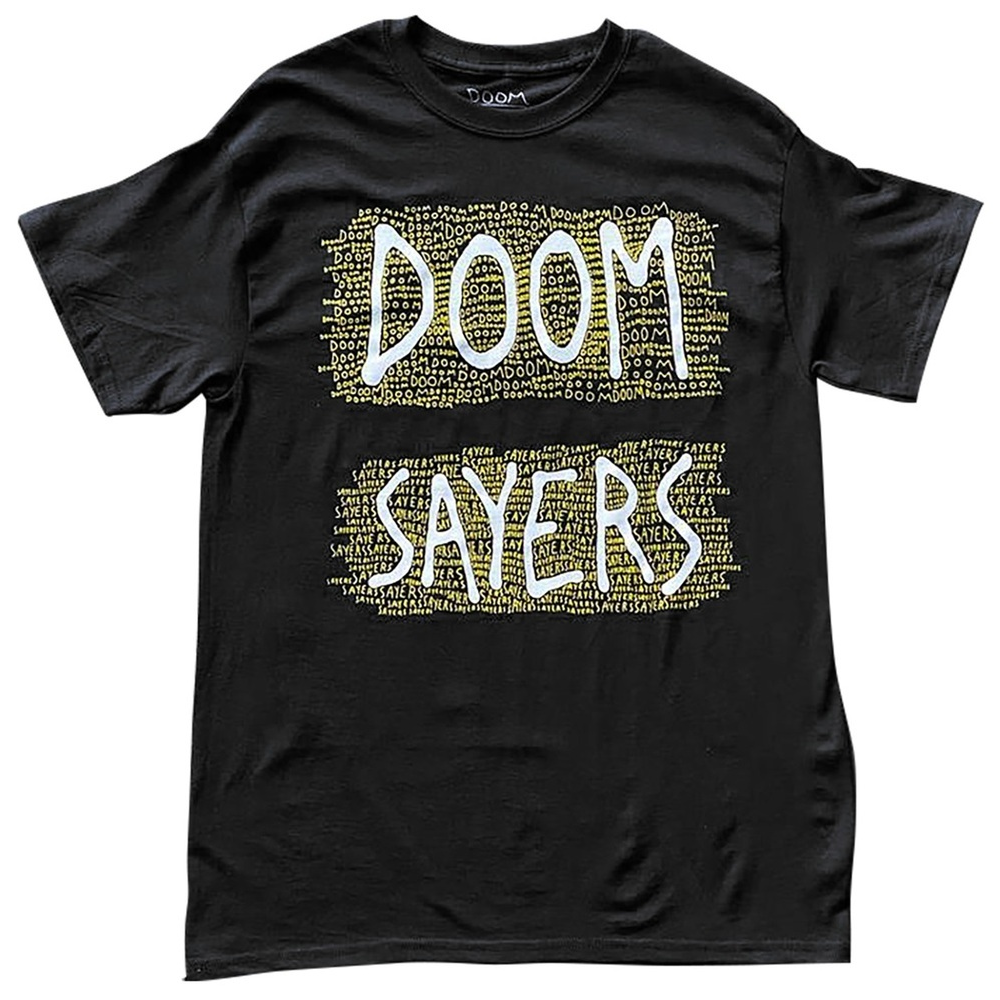 Doom Sayers Club James Scrawl Black T-Shirt [Size: M]
