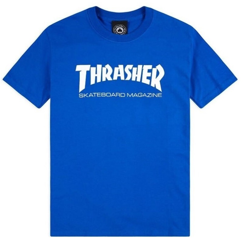 Thrasher T-Shirt Skate Mag Royal Blue