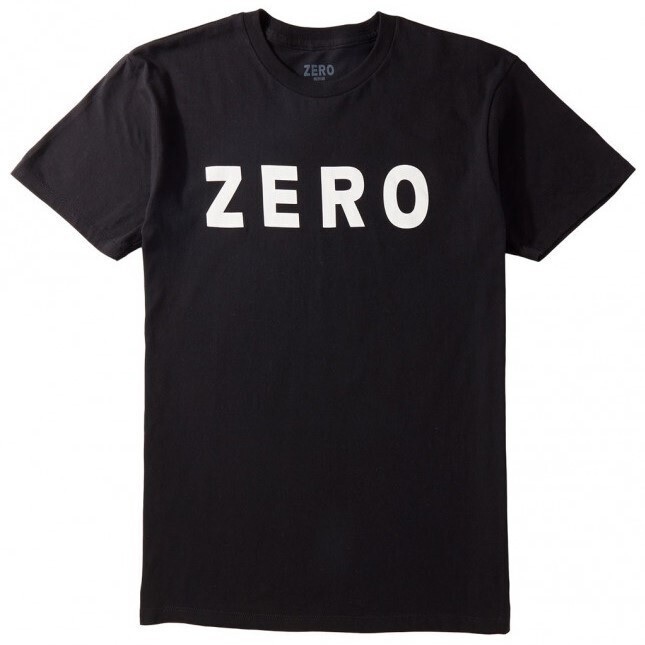 Zero Army Black T-Shirt [Size: S]