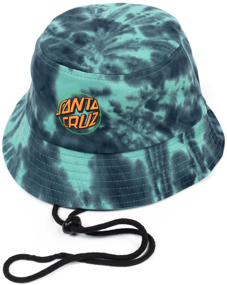 Santa Cruz Bucket Hat Toxic Blue Nights 