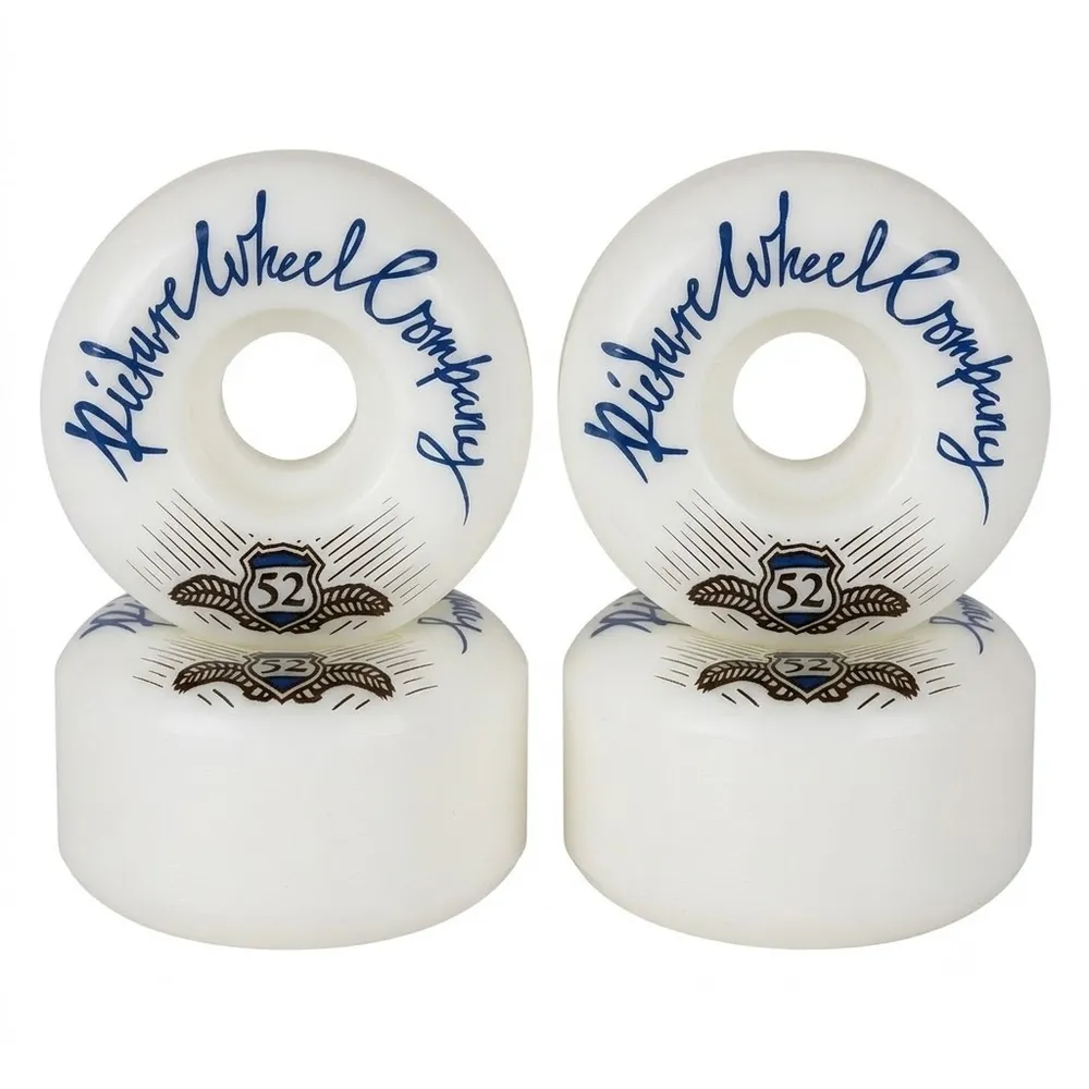 Picture Wheel Co Shield Conical Navy 83B 52mm Skateboard Wheels