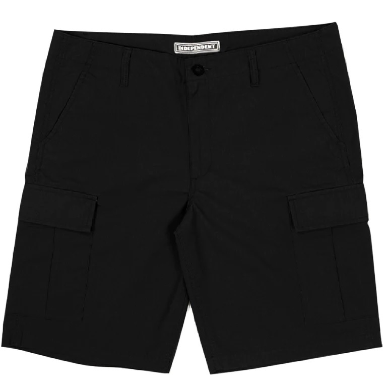 Independent No BS Black Cargo Shorts