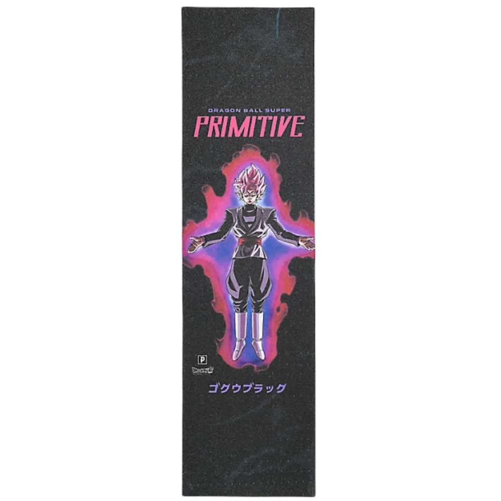 Primitive Goku Black Rose Black 9 x 33 Skateboard Grip Tape Sheet
