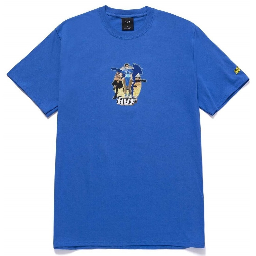 HUF Chun-Li Royal T-Shirt [Size: S]