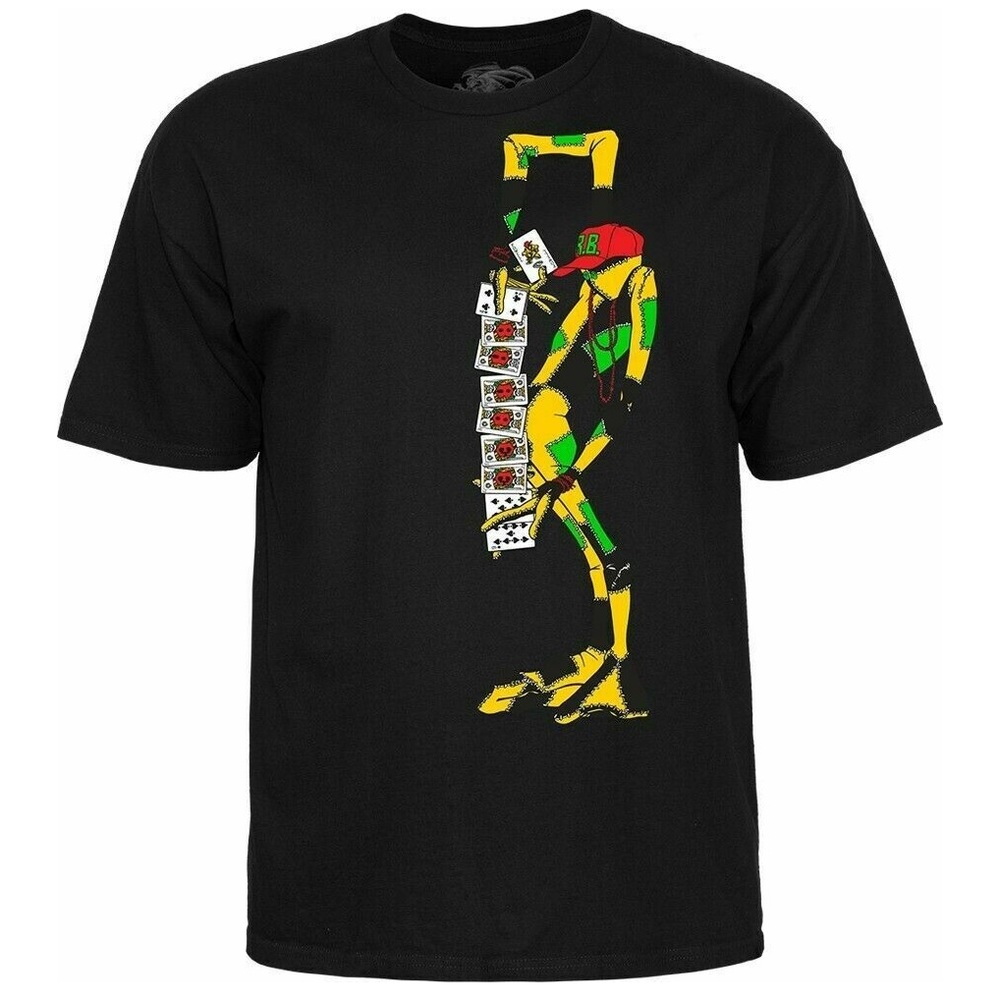 Powell Peralta Barbee Ragdoll Black T-Shirt [Size: S]