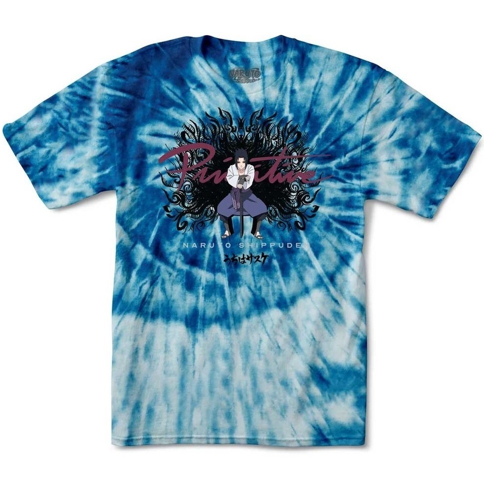 Primitive Nuevo Sharingan Washed Navy T-Shirt [Size: M]
