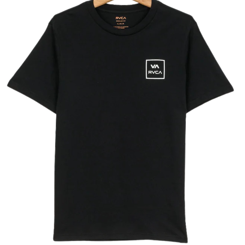 RVCA VA All The Ways Black T-Shirt [Size: S]