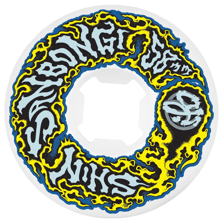 Oj Shin Sanbongi Mini Combo 99A 58mm Skateboard Wheels