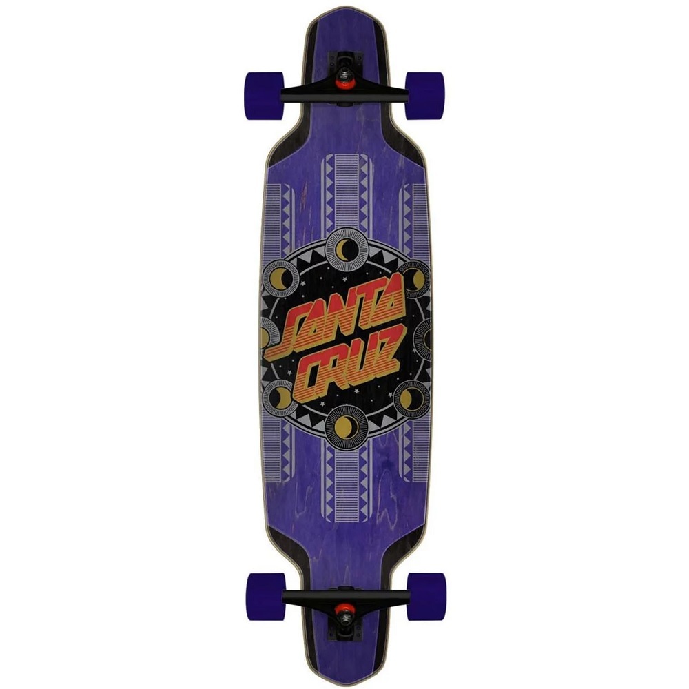 Santa Cruz Phase Dot Drop Down 37 Longboard Skateboard