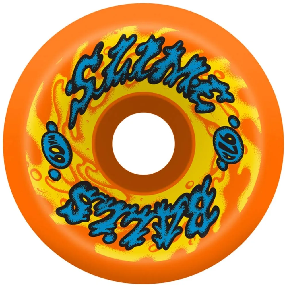 Slime Balls Gooberz Vomits Orange 97A 60mm Skateboard Wheels
